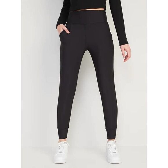 OLD NAVY POWERSOFT 7/8 JOGGERS IN BLACKJACK SIZE SMALL - Picture 1 of 6